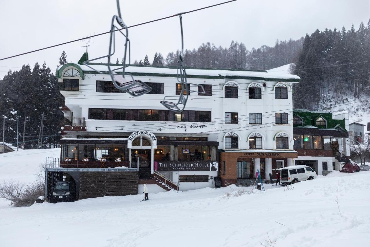 The Schneider Hotel Nozawaonsen Exteriér fotografie